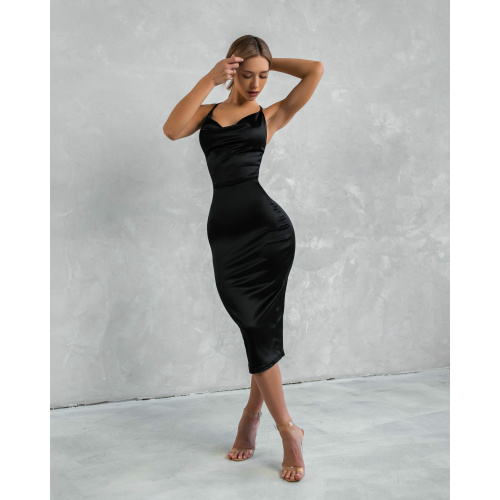 Платье Bona Fashion: Femme  "Black Fluid"