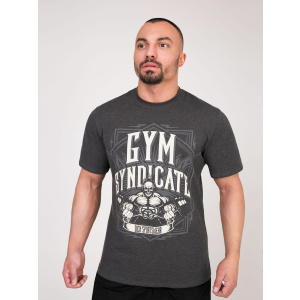 Рашгард DICH: Classic T-Shirt Dark Gray Melanje "Gym Syndicate"
