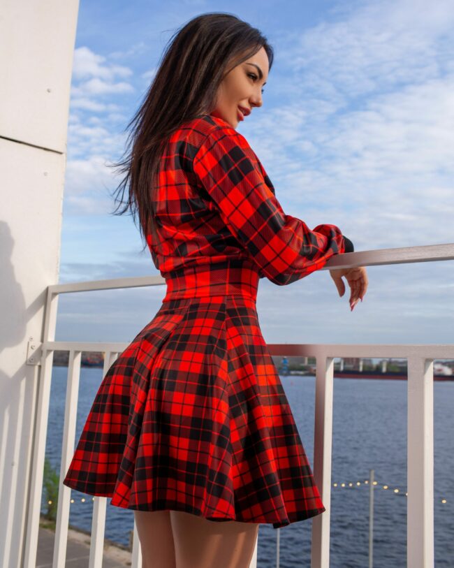 Юбка Bona Fide: HighWaist Skirt Afterschool "Red"