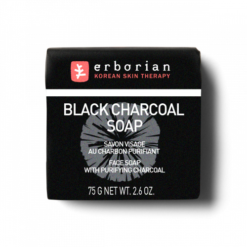 Erborian Черное мыло для лица с углем твердое 75 г