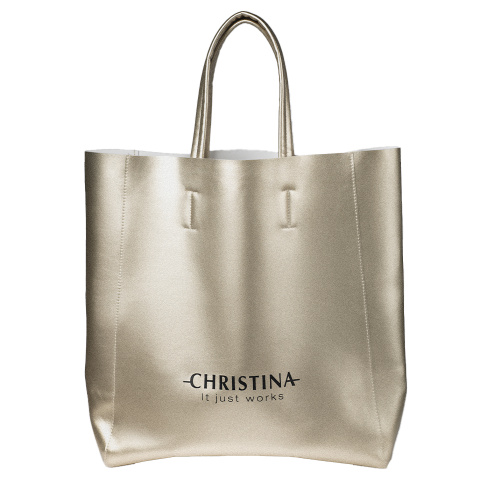 Christina Shopper bag gold сумка-шоппер золотая Christina